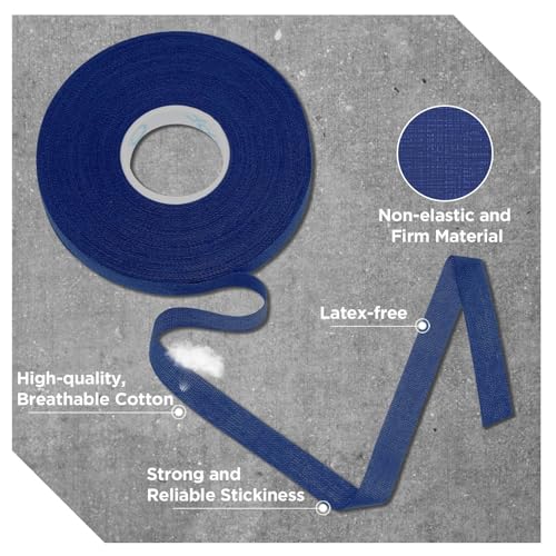 OK TAPE 8 Rolls Athletic Tape, 0.3 Inch Finger Tape, Jiu Jitsu Sports Tape - color: 0.3-black, White, Blue, Red, size: 15 yards