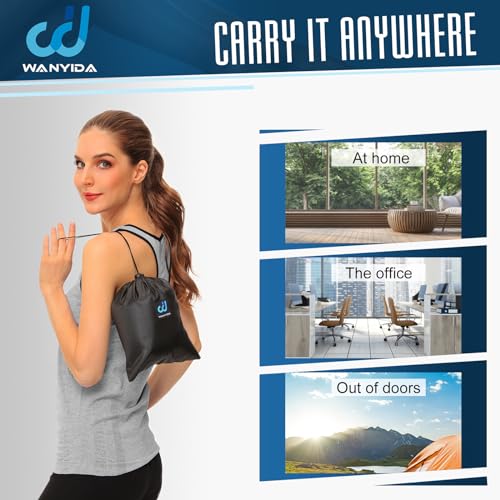 Foot and Calf Stretcher for Plantar Fasciitis, Achilles Tendonitis, Heel Spurs, Drop Foot. Yoga Stretching Strap for Leg, Thigh and Hamstring (Black) - color: Black