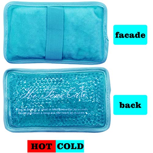 Ice Pack, Hot Cold Pack, Reusable Ice Pack, for Injury, Swelling, Pain Relief, Knee, Shoulder, Foot, Ankle, Neck, Hip, Elbow, Back, Wisdom Tooth Pain/3PCS/Blue