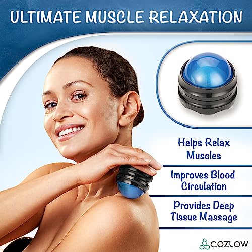 Massage Ball, Muscle Massager Roller, Trigger Point Deep Tissue Release - color: Massage Ball