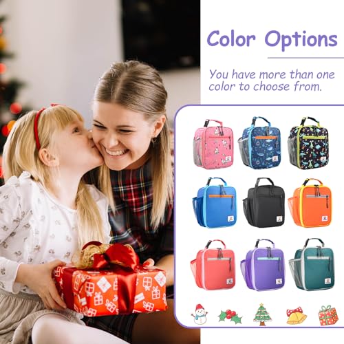 CaCTOUR Lunch Box Kids,Premium Insulated Lunch Bag for Girls Boys Teen Women,Soft Bag Mini Cooler Back to School Thermal Reusable Lunch Bag for Work School Picnic (Purple) - color: Purple