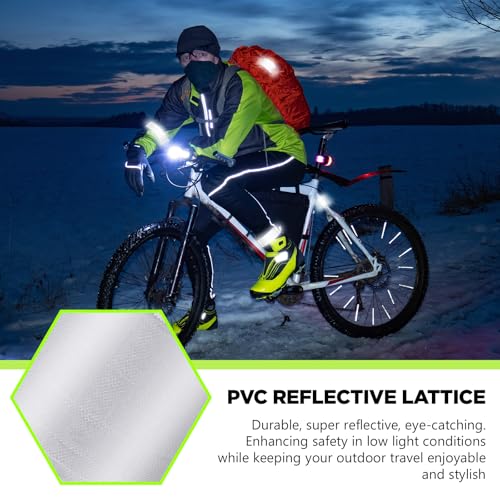Halloscume Pcs Reflective Arm Snap Band 15.75 in Slap Bracelet - color: Silver