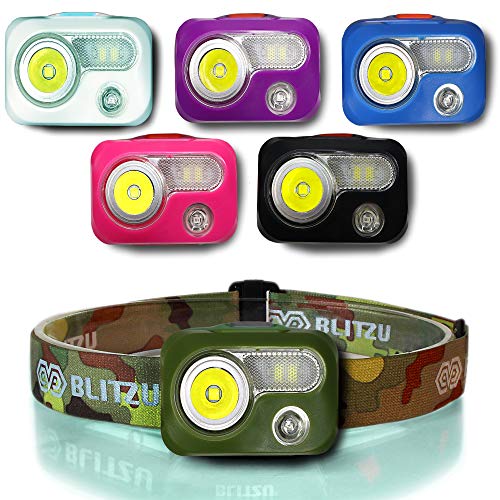 LED Headlamp, Rechargeable Super Bright Headlight Flashlight, Kids & Adults - color: Camo