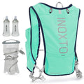 INOXTO Running Hydration Vest Backpack,Lightweight Insulated Pack with 1.5L Water Bladder Bag Daypack for Hiking Trail Running Cycling Race Marathon for Women Men - color: Light green