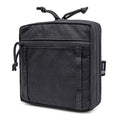 TSPRO MOLLE Utility Pouch, Tactical Admin Pouch, Belt Gear Organizer - color: Black