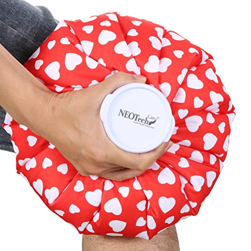 Neotech Care Ice Bag with Screw Top Lid (Hearts Design, 11 inch) - color: Hearts, size: 11 Inch