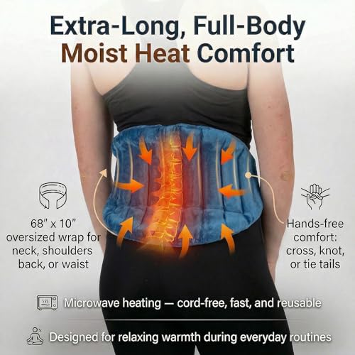 Microwavable Ultimate Body Wrap, 68" x 10"