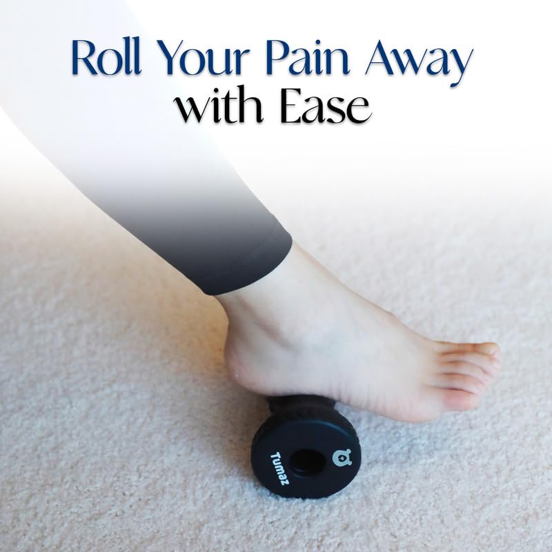 Tumaz Foot Roller for Deep Tissue Massage & Reflexology - color: Foot Roller (Original) - Sky Blue