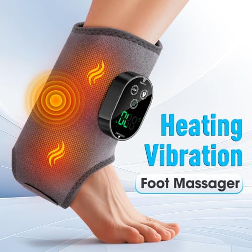 Cordless Foot Renew Triple Method Massager,Ankle Heating Pad for Relaxation