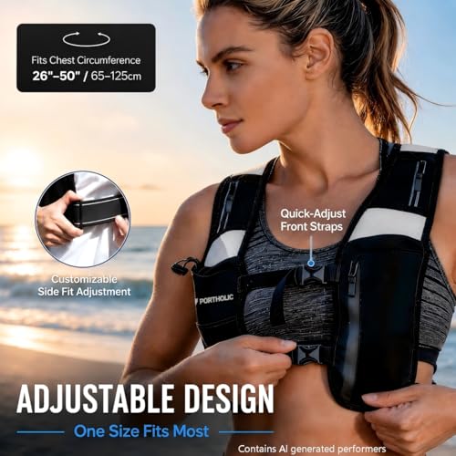 Running Vest for Women Men with 500ml Water Bottle |Adjustable Hydration Vest with Water Bladder |Reflective |Lightweight |Muti-Pockets - color: Black (500ml Water Bottle)
