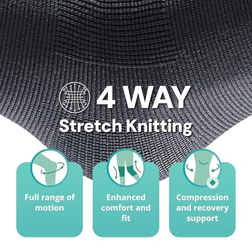 OPPO RK200 Knee Sleeve for Men&Women.Knee Pain Relief.Muscle Stability. XL - size: X-Large