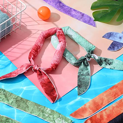 Lenwen Cooling Neck Wraps Neck Coolers for Hot Weather - style: Tie Dye