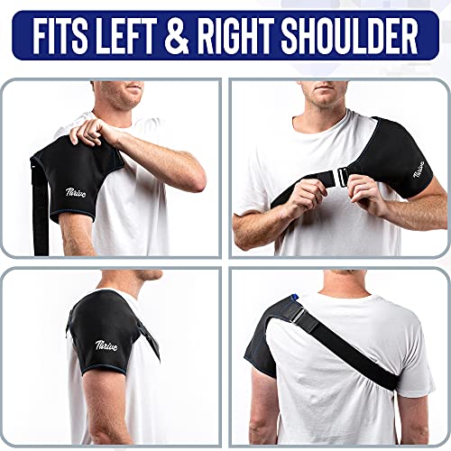 Thrive Shoulder Ice Pack, Rotator Cuff Cold Therapy Compression Sleeve - style: Rotator Cuff