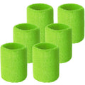 WILLBOND Wrist Sweatbands - color: Neon Green