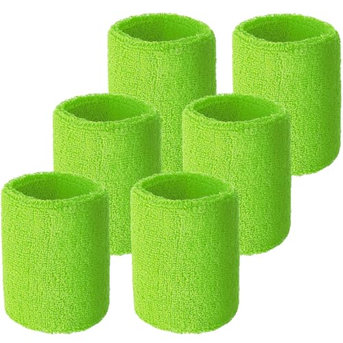 WILLBOND Wrist Sweatbands - color: Neon Green