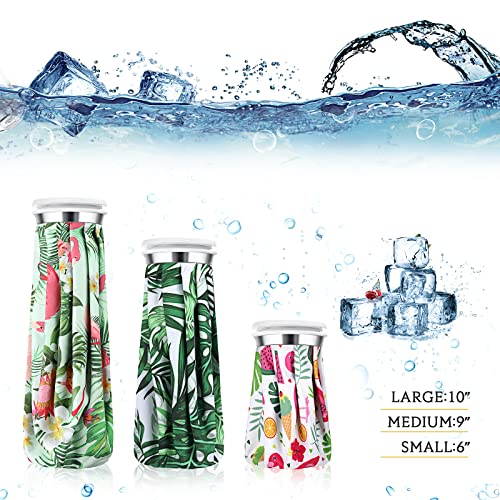 Nuanchu 3 Pcs Reusable Ice Bags for Injuries Hot Cold Pack, Hawaiian - style: Hawaiian