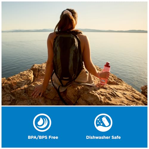 Nalgene On The Fly Bottle Replacement Lid - color: Beet Red/Red
