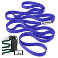 Trideer Stretching Strap with Loops for Physical Therapy,Non-Elastic - color: Deep Blue
