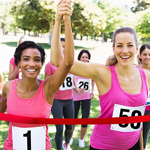 Hanaive Running Bib Numbers for Marathon Sports - style: 1-100 Number