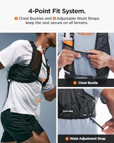 Spigen Dynamic Shield Running Vest (M-L), Hydration Pack - size: L - XL, style: A721