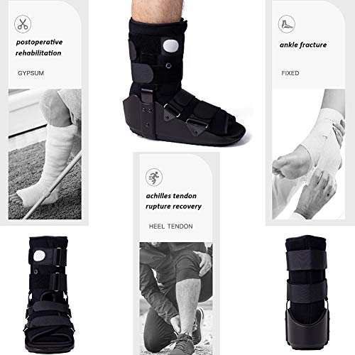 kefit Walking Boot Fracture Boot for Broken Foot, Sprained Ankle-Medium - size: Medium