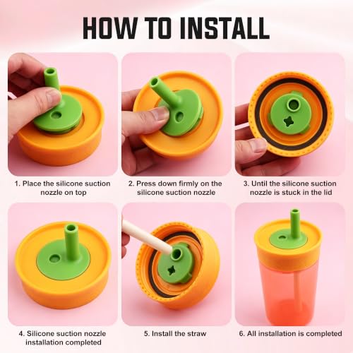 Replacement Silicone Bite Valve&Straws Parts for Owala Kids tumbler 12oz - color: Green Blue