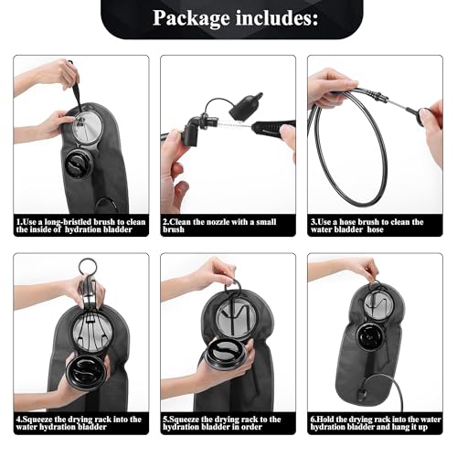 Feekoon Reservoirs Backpack Hydration Bladder Cleaning Kit - color: Black