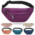 AIKENDO Crossbody Fanny Pack for Women Fashionable,Fashion Waist Bag Purse - color: Purple