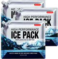 Reusable Ice Packs for Coolers Long Lasting Gel Freezer Packs for Cooler Bag Lunch Box,Keeps Food Cold Fresh (Small Set of 3P) - size: Small-3pk