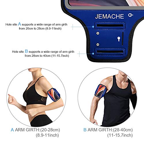 Armband for iPod Touch 7 6 5 4 Generation Armband (Navy Blue) - color: Navy Blue