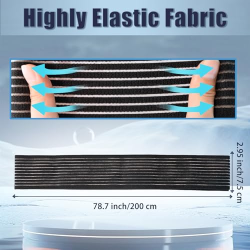 Adjustable Hamstring & Thigh Compression Wrap for Men Women, 1 Pcs - size: 1 Pcs