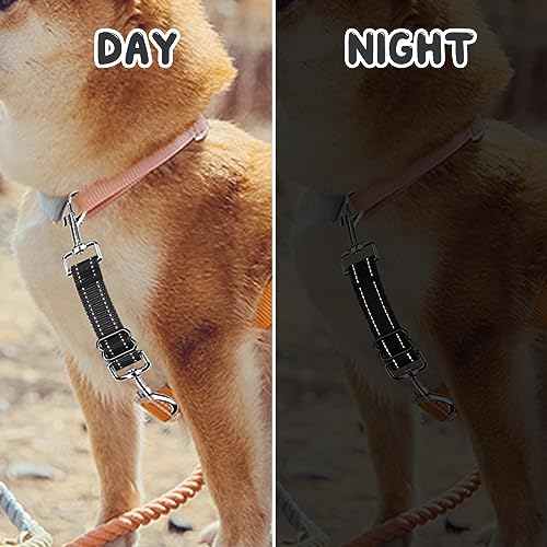 YUEPET 2 Pack Safety Clip for Dog Collar, Prong Dog Collar Safety Clips - color: Grey+Black