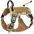 Tactical Dog Harness No Pull,Service Dog Vest with Handle,Army Camo, L - color: Army Camo, size: L(Neck: 20"-26",Chest: 22.5"-32")
