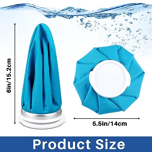 Honoson 4 Pack Reusable Ice Bag Hot Cold Bag Leakproof, Classic Pure Style - style: Classic Pure Style