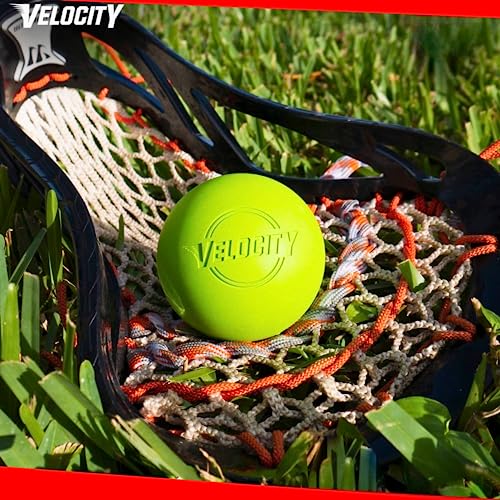 Velocity Lacrosse Balls - 1, 2, 3, 6, 12, 18, 24, 36, 60 and 120 Packs - for Practice, Official NFHS and College Approved Size - color: White, size: 120 Balls, style: Practice Ball