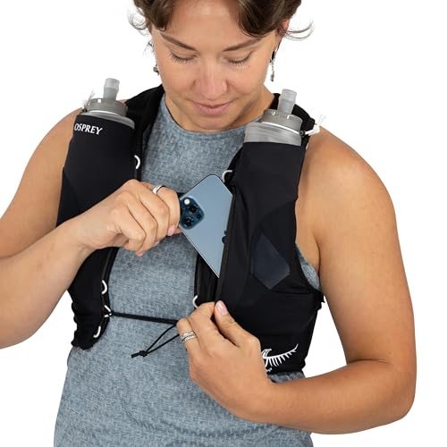 Osprey Duro LT Women's Running Hydration Vest with Hydraulics Soft Flasks - color: Dawn Blue, size: Medium
