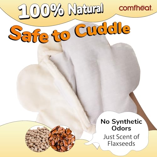 Microwave Heating Pad for Pain Relief, Moist Heat Pack - style: Flower