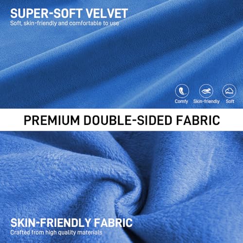 Microwavable Heat Pad for Neck and Shoulders, Warm Compress Wrap, Blue - color: Heat Pad03 -Blue