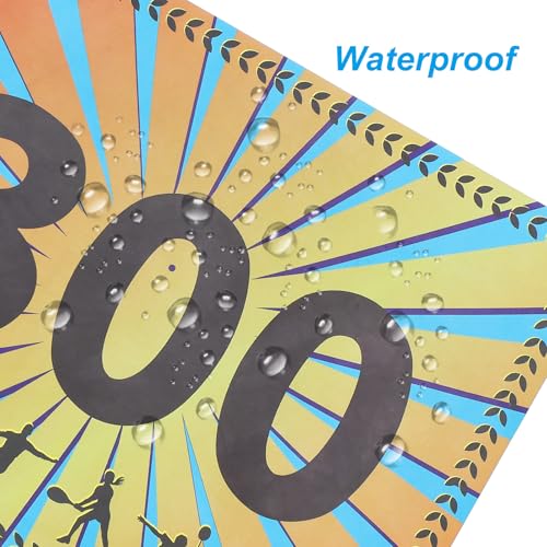 PATIKIL Tearproof Running Bib Numbers, Wheat Ears Waterproof Race Competitor Numbers with Safety Pin for Marathon Sports Game Competition Runner - style: 201-300