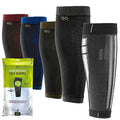 Kinesiology Calf Compression Sleeve Men, Targeted Support for shin splints, Muscle Fatigue, Soreness, Calf Muscle - size: Medium