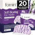 FOMIN Steam Eye Mask (20 Pack) Lavender Warm Compress - for Dry Eyes - Spa - color: Lavender