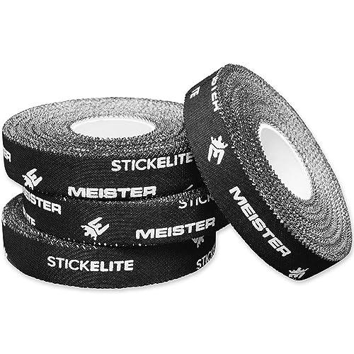 Meister StickElite Professional Porous Athletic Tape - 15yd x 1/2" - BK - 4 - color: Black, size: 4 Count (Pack of 1)