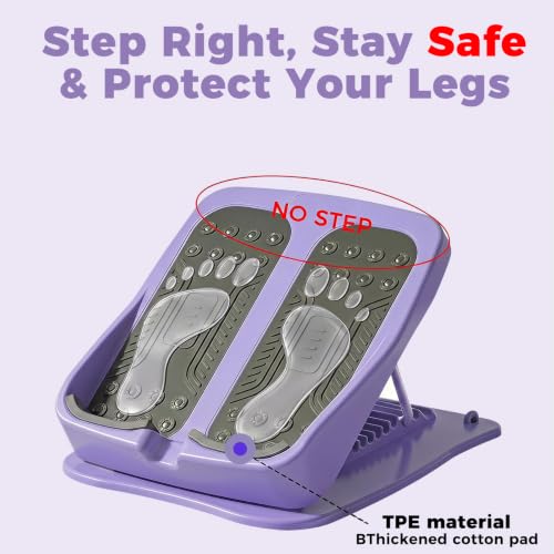 Slant Board for Calf Stretching, 9-Level with 2 Resistance Bands