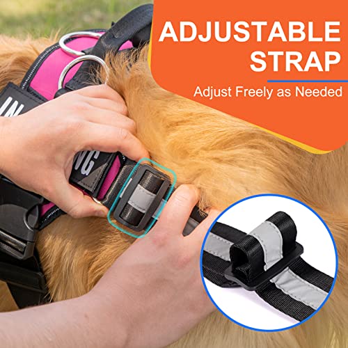 Essential Dog Harness, No Pull Pet Harness with 3 Side Rings for Leash Placement, No Choke, Reflective, Adjustable Pet Vest, Easy On-Off & Improved Control Handle, Training, Walking, Running - size: S(Neck:14-18",Chest:16-21")