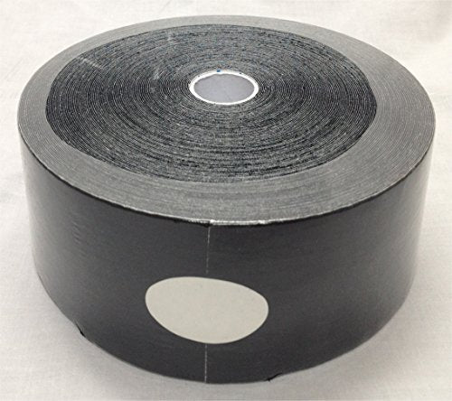 Therapist’s Choice® Extra Wide Kinesiology Tape 3"x105' Bulk Roll (Black) - color: Black