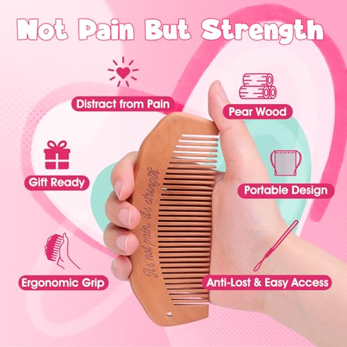 Wooden Birth Comb, Pregnancy Essentials for labor pain - color: Wooden Birth Comb