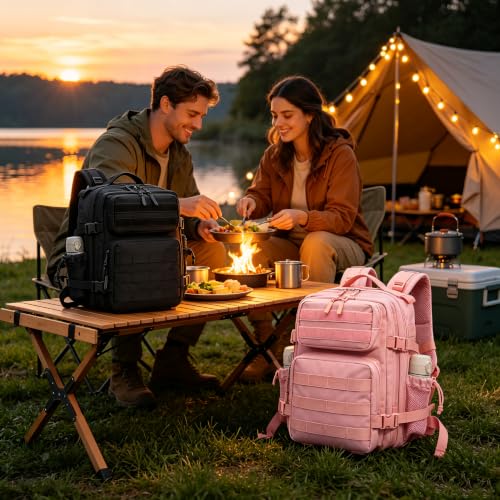 9L/20L Mini Backpack for Men and Women, Small Backpack for Gym Hiking Travel Sports Running - color: 20l-brown