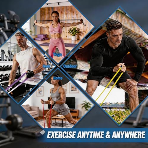 Resistance Bands for Working Out, 5 Levels Pull Up Assistance Bands