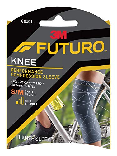 FUTURO Performance Compression Sleeve - size: Small/Medium, style: Knee Sleeve