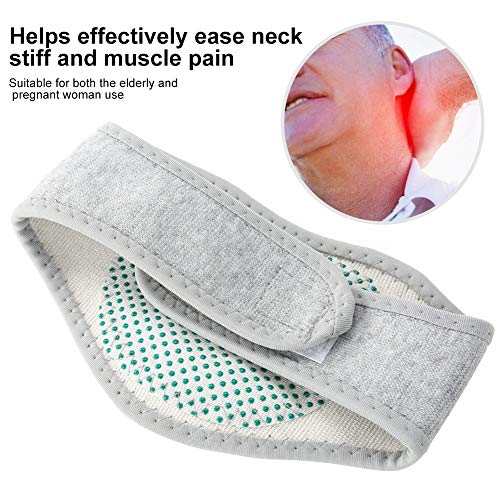 Neck Self-Heating, Neck Support Neck Pad Neck Wrap Support Brace Collar, Magnetic Health Self-Heating Deep Heat Infrared Neck Massager Protector, Washable